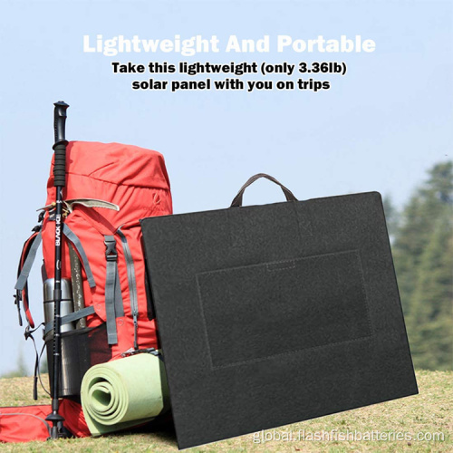 China Lithium Battery Foldable Portable Solar Panels Factory